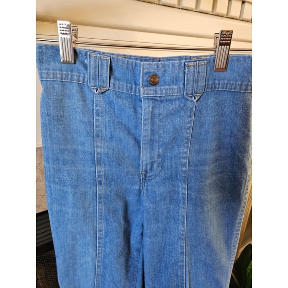 Levi's Blue Flare & Wide Leg Jeans - Picture 8 of 14